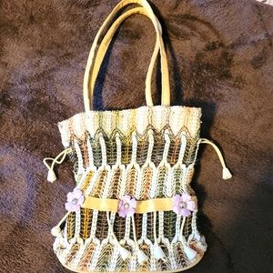 Boho style hand bag.